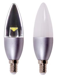 LED candles the ideal solution for decorative chandeliers and ornamental fixtures