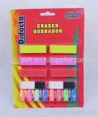 Eraser set