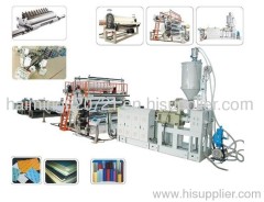 ABS board extrusion machine