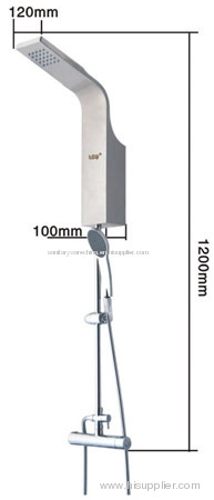 Wall Mounted Shower Panels With Thermostatic Mixer Factory