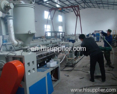 PEX hot water pipe production line