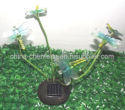 dragonfly shape solar garden lights