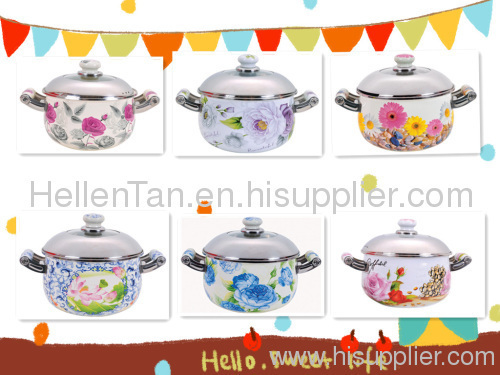 enamel cookware set