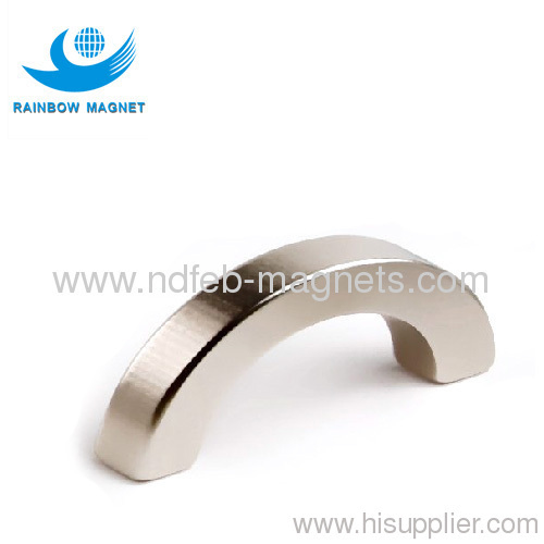 Sintered NdFeB Arc magnet.Super strong permanent magnet