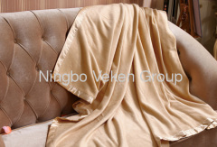 Fleece bamboo blankets