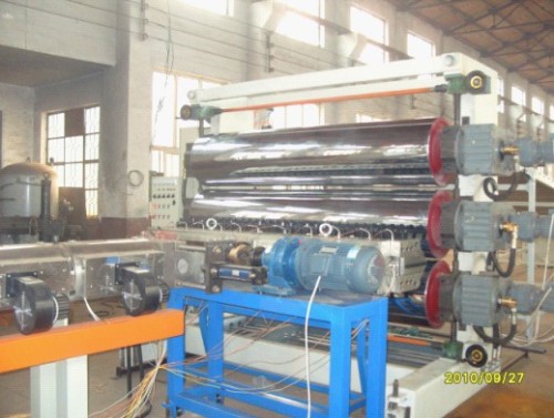 PVC transparent sheet production line