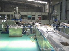 PE + wood powder profile extrusion line