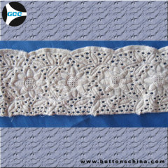 Embroidery Laces Textile with colthes