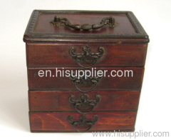 Wooden Fashion jewelry box JB-0188