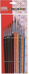 Pony hair painting brush set