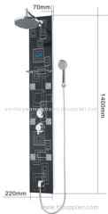 6 Massage Jets Shower Column Panel With Faucet Mixer Set