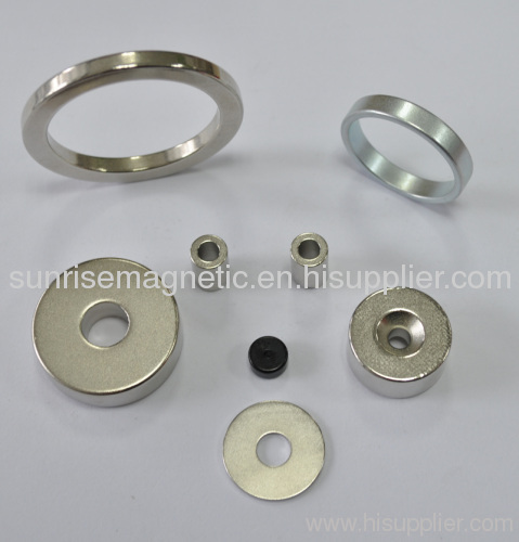 Ring NdFeB magnets with different size