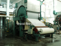 Toilet paper making machine