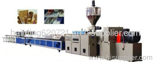 PVC profile making machine