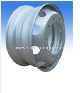 Truck tubeless steel wheel rim 8.25*22.5 for 11R22.5 Truck Tyre