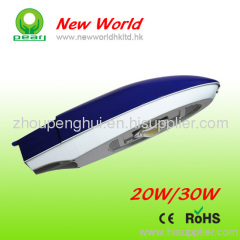 20w/30w Bridgelux chip meanwell led street lamp,led road light with CE&RoHS