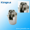 Plastic connector mould part with high quality