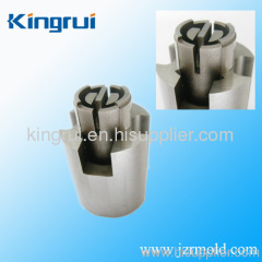 Plastic connector mould part with high quality