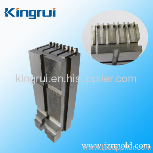 Plastic connector mould component