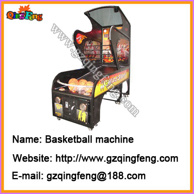 Basketball game machine