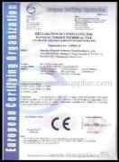 CE Certificate for film/paper slitter&rewinder machines