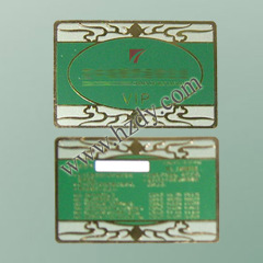 Hair Salon Club Membership Card