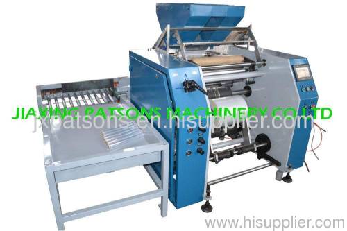 industrial stretch film rewinder machinery