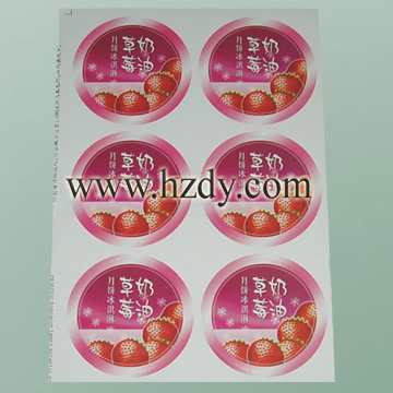 Printed Adhesive Paper Stickers