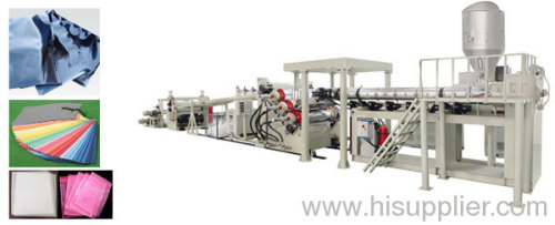 plastic sheet extrusion line