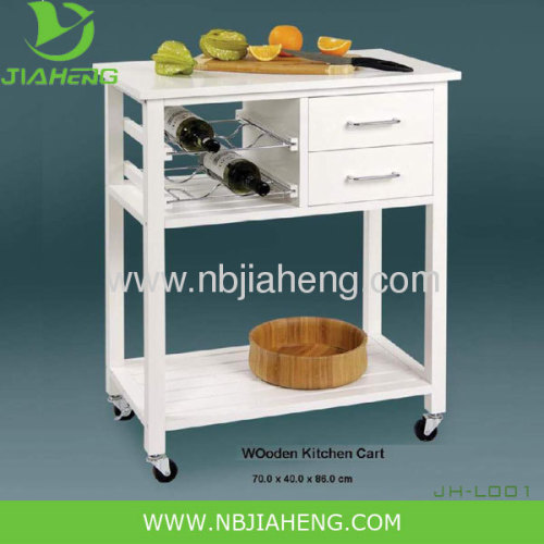 Wooden Kitchen Trolley