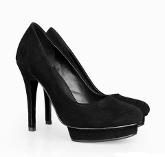 New sexy women faux suede high heel shoes