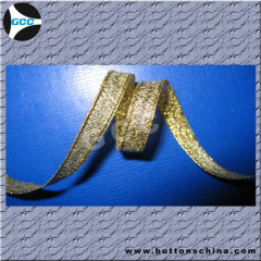 metallic ribbon