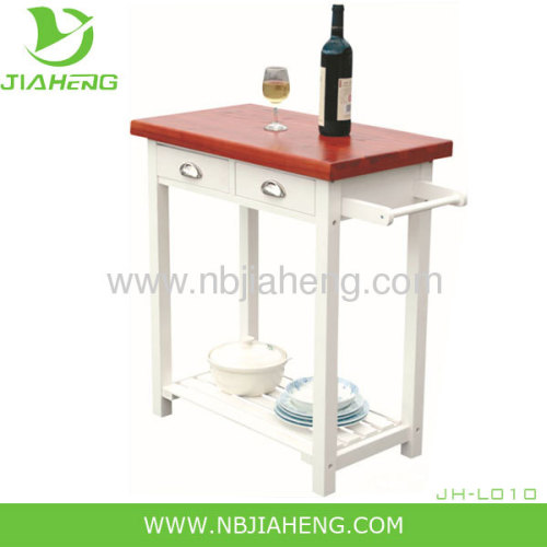 Wooden Kitchen Trolley Table