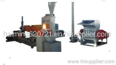 PE PP waste film granulator line