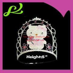 5inch hello kitty pageant crown