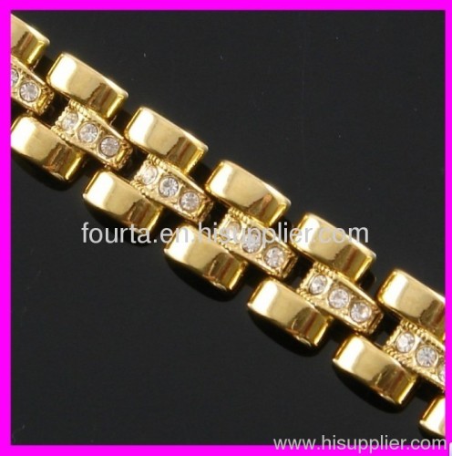 2012 golden unisex bracelet jewelry