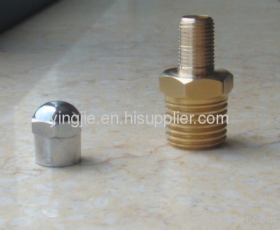 international standard 1/4" valve stem brass valve