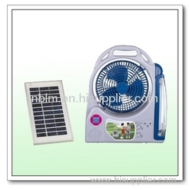 6W Mini Fashion Portable Solar Fan
