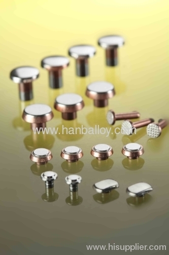 High Corrosion Resistance Electrical Rivet Contact for Circuit Breaker