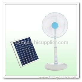 Solar Outdoor Portable Fan with 12