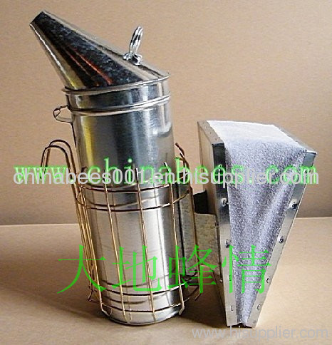 big galvanization beekeeping smoker