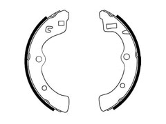 HONDA PRELUDE rear brake shoes sets