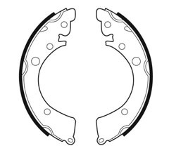 Rear Brake Shoe Set for HONDA OEM 43153-SR4-A02,43153-SE0-003 ,43153-SV4-J01