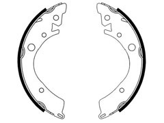 HONDA ACCORD rear brake shoe sets