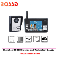 3.5'' Wireless video door phone- Take photos