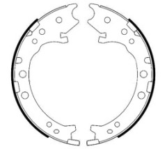 Rear Brake Shoe Set for HONDA OEM 43155-STK-A01