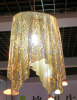 lamp shade aluminum fabric