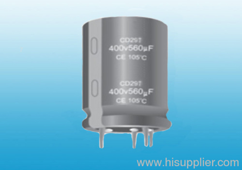 CD297 aluminum electrolytic capacitor