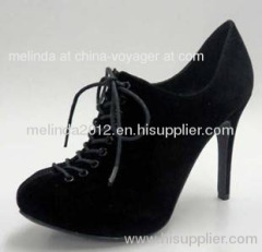 Black Lady Fashion Shoes