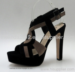 Black Lady Fashion Sandals